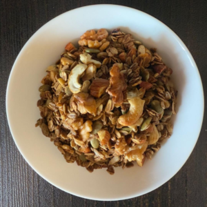 Home dryfruit overload oats granola