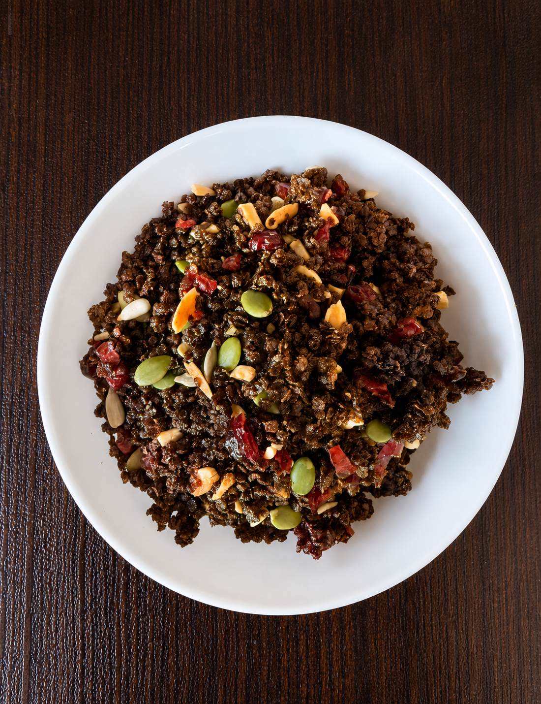 ragi almond & cranberry ragi millet granola